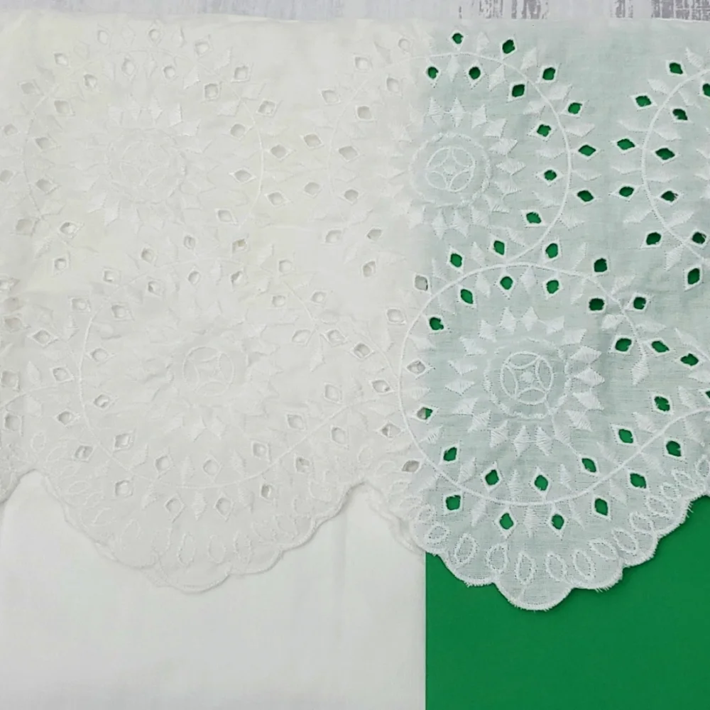 Southern Living Medallion Eyelet Pillowcase Sham King Size in White